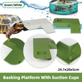 Turtle Basking Ramp Climbing Platform for Aquariums and Breeding Boxes - White - view 2