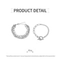 Twist Chain Bracelet Set, 2-Piece Silver Mix and Match - view 3