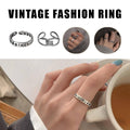 Twisted Chain Adjustable Open Ring for Women - Lucky Twist - view 2
