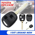 Two Button Replacement Car Key Remote Shell for Toyota Prado, Avensis and Corolla