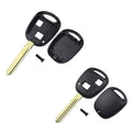 Two Button Replacement Car Key Remote Shell for Toyota Prado, Avensis and Corolla - view 2