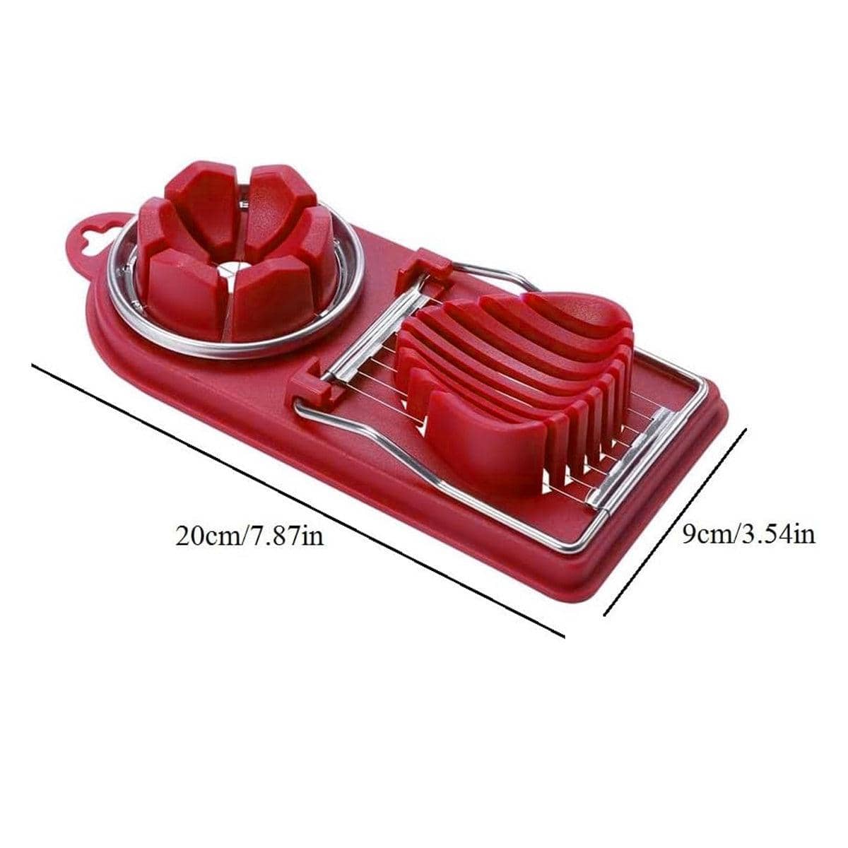 Two-In-One Egg Slicer with Stainless Steel Wires - Pack of 5 - view 3