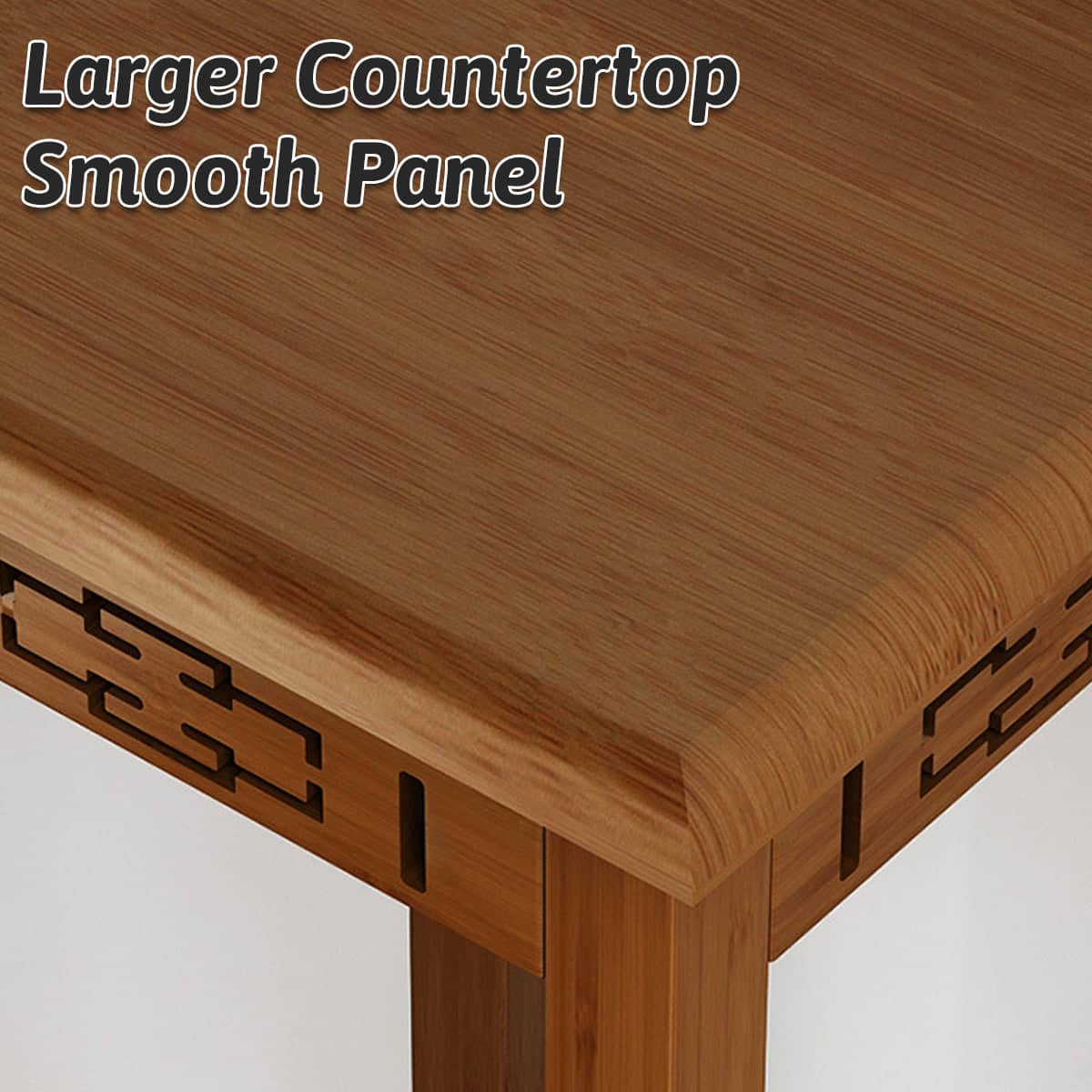 Two-Tier Plant Stand, Brown, 30 x 30 x 75 cm - view 4