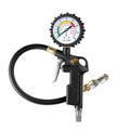 Tyre Pressure Gauge and Air Inflator Gun with 36 cm Hose for Cars and Motorcycles - view 2