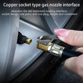 Tyre Pressure Gauge and Air Inflator Gun with 36 cm Hose for Cars and Motorcycles - view 4
