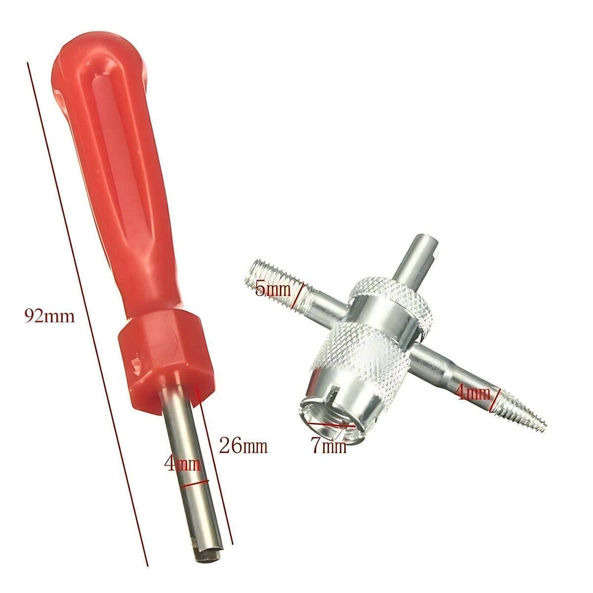 Tyre Valve Stem Puller Tool Set with Valve Core Tool, Pack of 3 - view 4