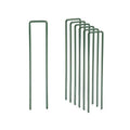 U-Shape Artificial Grass Turf Pins, Pack of 50 - Anti-Rust Steel Lawn Pegs - view 2