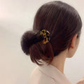 U-Shape Hair Clips Hair Pin Sticks, Pack of 2 - Light Brown - view 5