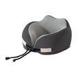 U-Shaped Memory Foam Travel Neck Pillow - Grey