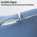 U-Shaped Memory Foam Travel Neck Pillow - Grey - view 5