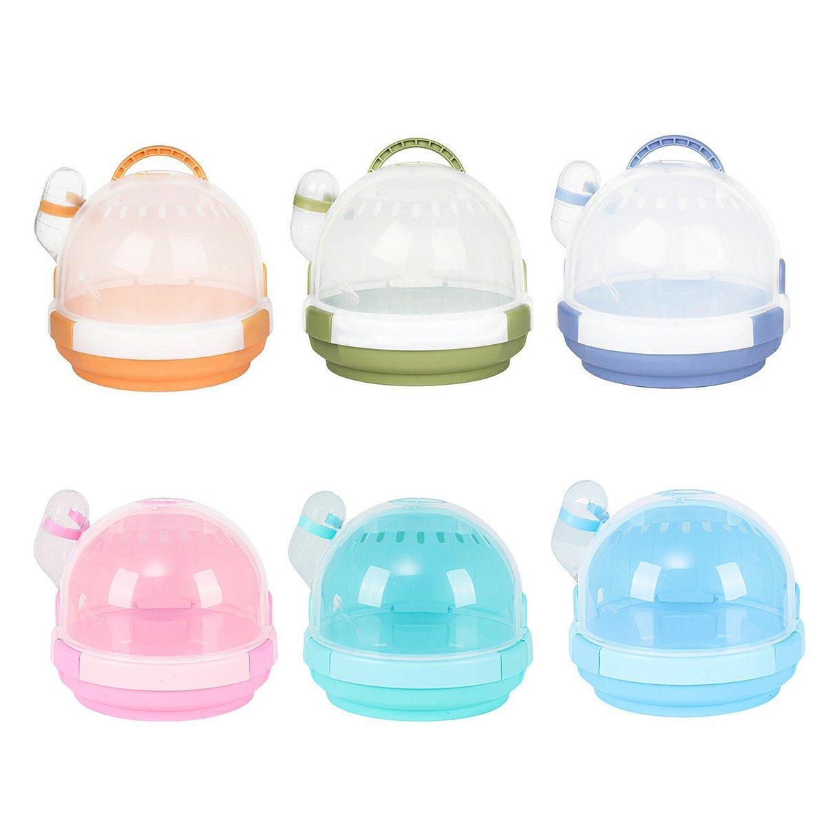 UFO Portable Hamster Cage for Small Pets - Olive, 18 x 16 cm - view 3