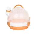 UFO Portable Hamster Cage for Small Pets - Orange, 18 x 16 cm