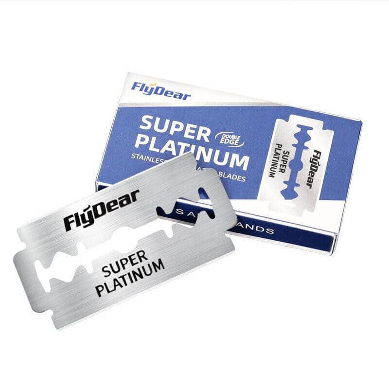 Ultra Sharp Platinum Double Edge Barber Razor Blades - Pack of 10