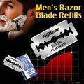 Ultra Sharp Platinum Double Edge Barber Razor Blades - Pack of 10 - view 2