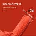 Ultra-Soft EVA Pillow Slides, Thick Cushioned Sole - Orange 38-39 - view 6