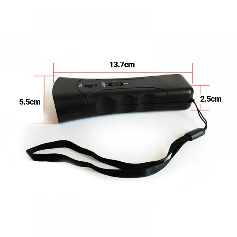 Ultrasonic Dog Repeller and Trainer, Handheld Dual Frequency Device - view 3