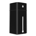 Ultrasonic Humidifier with LED Light, USB, 1 L - Black