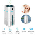 Ultrasonic Humidifier with LED Light, USB, 1 L - Black - view 5