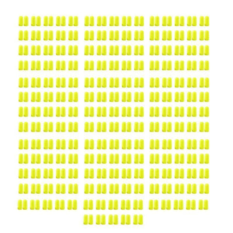 Uncorded Foam Ear Plugs - Yellow, 200 Pairs
