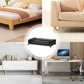 Under Bed Storage Box with Wheels and Clear Window - Black - view 5