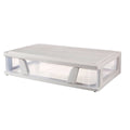 Under Bed Storage Drawer with Wheels - Large Capacity Dustproof, Space Saving - view 2