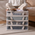 Under Bed Storage Drawer with Wheels - Large Capacity Dustproof, Space Saving - view 5