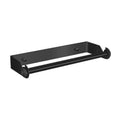 Under Cabinet Paper Towel Holder, Stainless Steel Wall Mount - Black