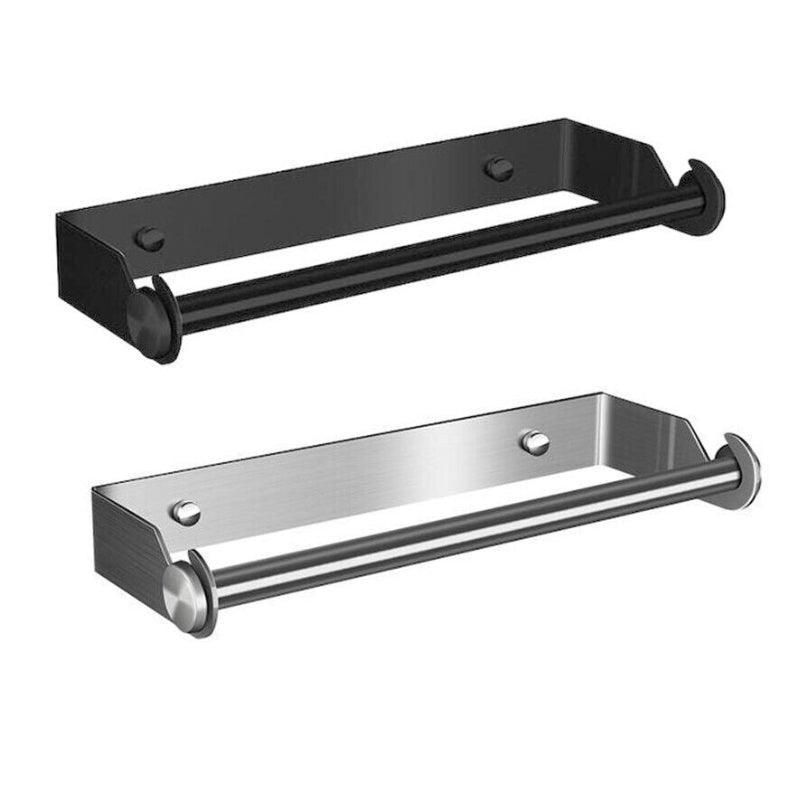 Under Cabinet Paper Towel Holder, Stainless Steel Wall Mount - Silver - view 3