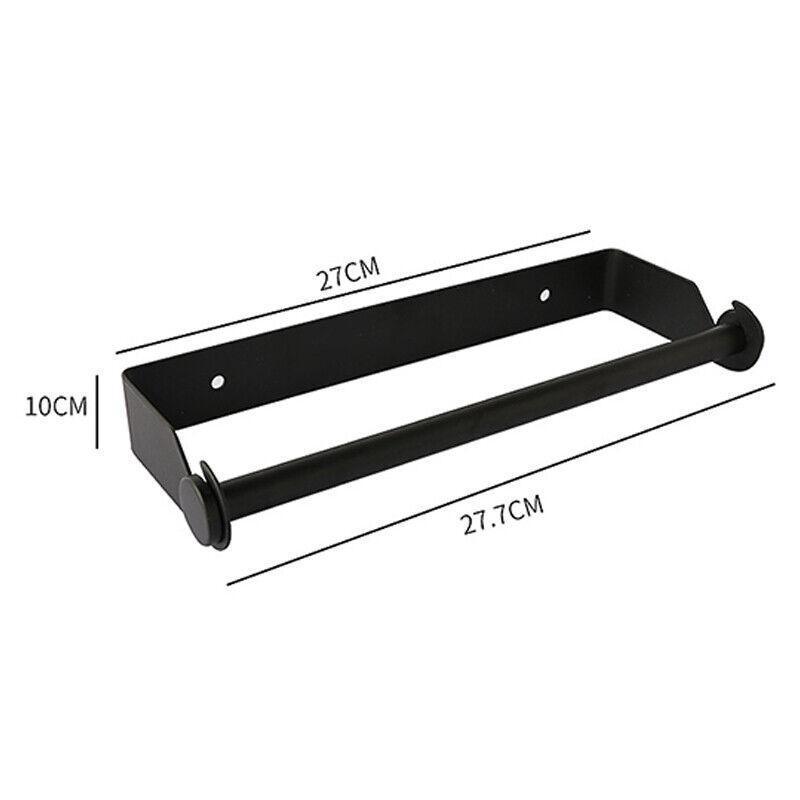 Under Cabinet Paper Towel Holder, Stainless Steel Wall Mount - Silver - view 4