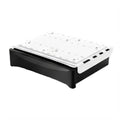 Under Desk Hidden Drawer Storage Tray for Home Office - Black