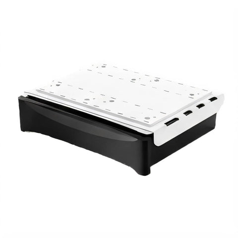 Under Desk Hidden Drawer Storage Tray for Home Office - Black