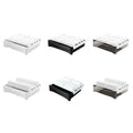 Under Desk Hidden Drawer Storage Tray for Home Office - Black - view 3