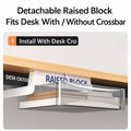 Under Desk Hidden Drawer, Tape or Screw Mount - Black, 32 mm - view 5