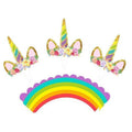 Unicorn Birthday Cupcake Toppers and Wrappers, Pack of 24 - view 2
