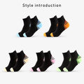Unisex Compression Socks Foot Sleeve, Nylon, Pack of 6 - Yellow - view 5