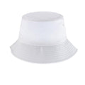 Unisex Washed Cotton Bucket Hat for Camping and Fishing - White