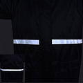 Unisex Waterproof Hooded Raincoat - Yellow, Size XL (Coat Length 110 cm) - view 5