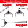Universal 3 Jaw Oil Filter Wrench for Car, Truck and Engine Maintenance - view 4