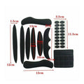 Universal Bike Helmet Lining Sponge Pads, Replacement Padding Kit, 9 Piece Set - view 4