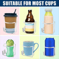 Universal Car Cup Holder for Drink Bottles, Pack of 2 - view 4