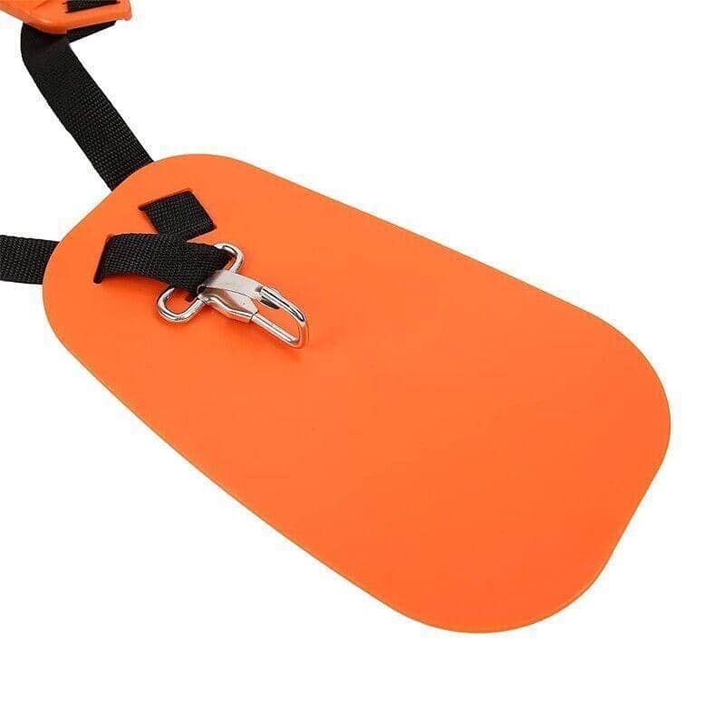 Universal Double Shoulder Harness Strap for Brush Cutter and Whipper Snipper, Orange and Black - view 4