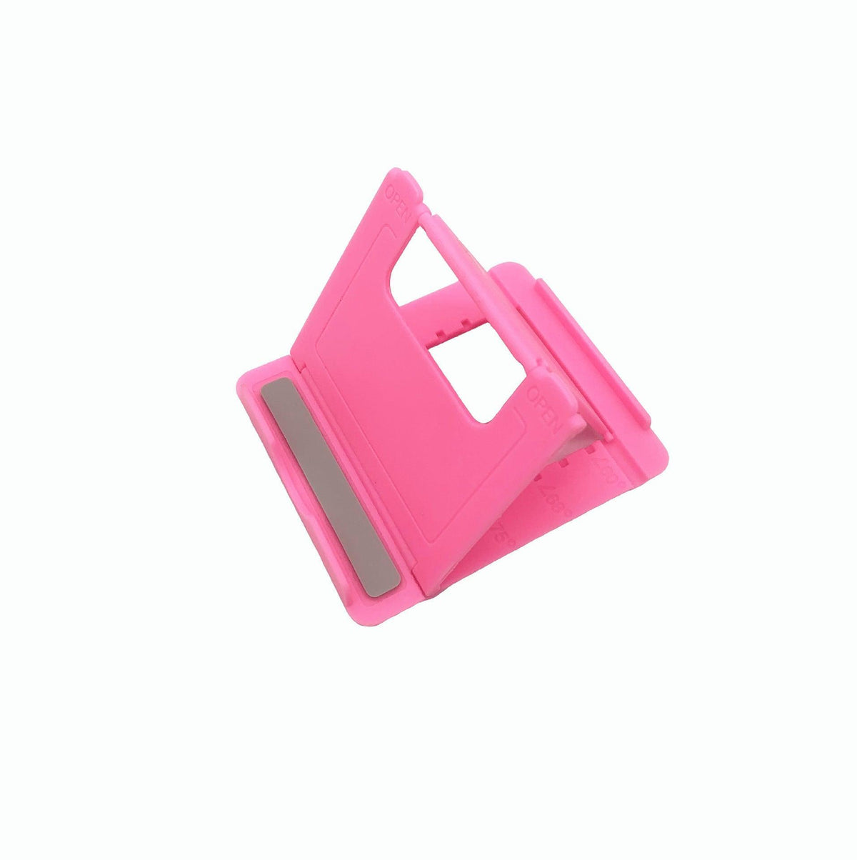 Universal Foldable Adjustable Tablet and Phone Desk Stand - Pink