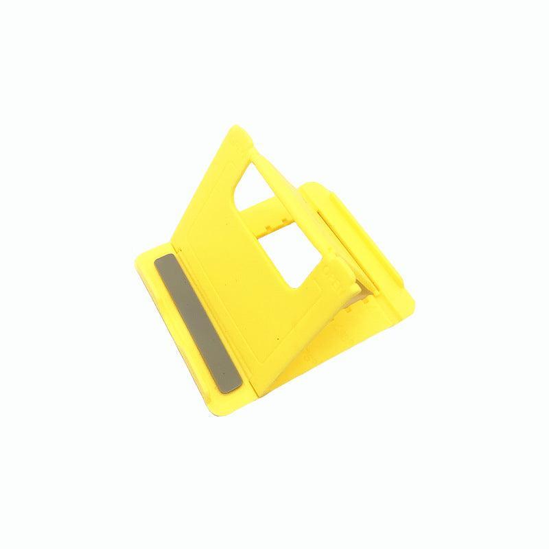Universal Foldable Adjustable Tablet and Phone Desk Stand - Yellow