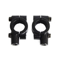 Universal Motorcycle Handlebar Mirror Mount Adaptor Clamp, 8mm Thread - view 2