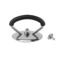 Universal Pot Lid Handle with Silicone Grip - Black