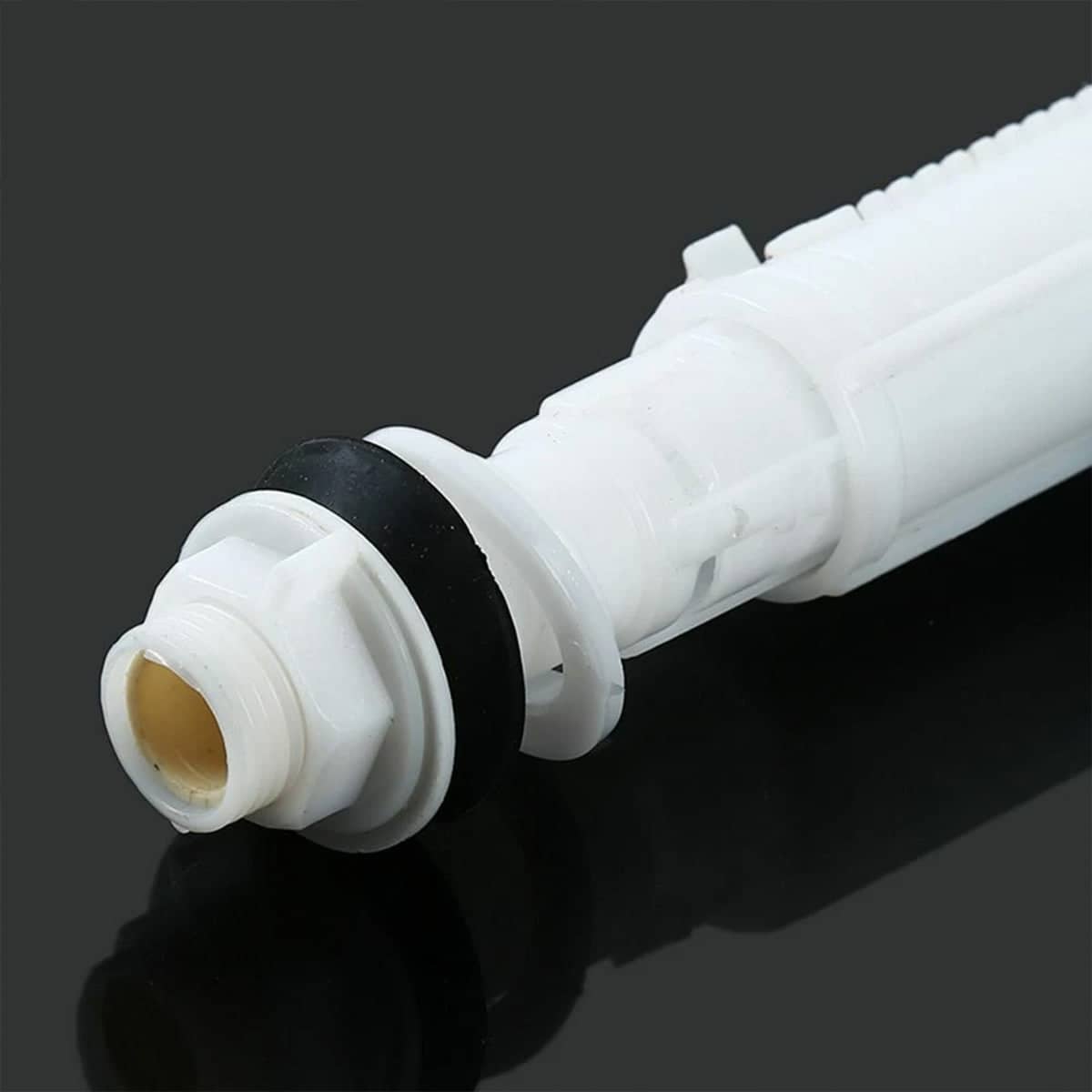 Universal Toilet Cistern Inlet Float Valve, Pack of 2, Blue and White Press Type Fill Valve - view 4