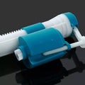 Universal Toilet Cistern Inlet Float Valve, Pack of 2, Blue and White Press Type Fill Valve - view 5