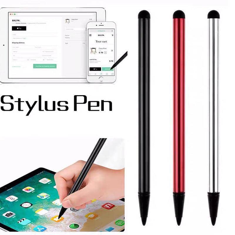 Universal Touch Screen Stylus Pen, Pack of 3 - Red - view 4