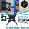 Universal TV Wall Mount Bracket, Swivel and Tilt - 32 to 55 Inch (81 to 140 cm)