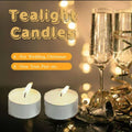 Unscented Tealight Candles for Weddings and Parties - Pink, 2 Hour Burn, Pack of 10 - view 2